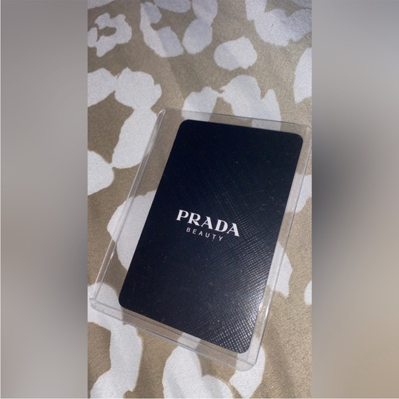Prada Accessories - Prada Beauty Black Card Case